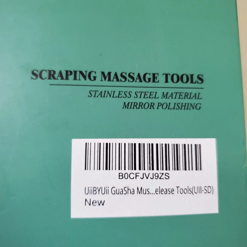 Muscle Scraper Tool Set Stainless Steel Gua Sha Massage Tools UII-SD